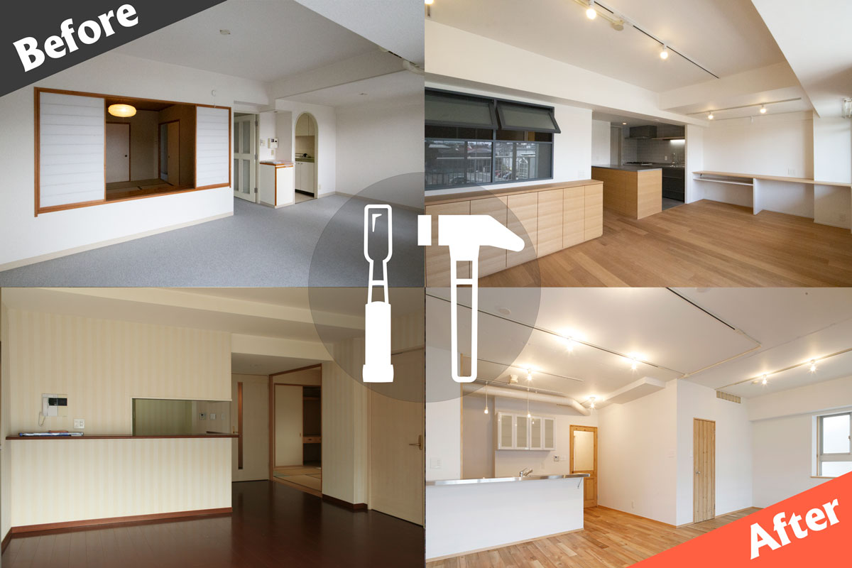 リノベーションについて 東京の中古マンション購入とリノベーションならゼロアパ
