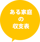 ある家庭の収支表